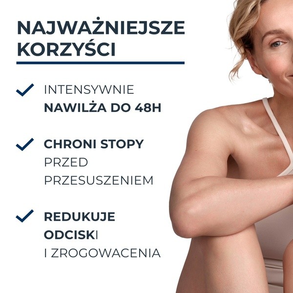 Eucerin UreaRepair PLUS, regenerujący krem do stóp z 10% mocznikiem, do suchych, popękanych stóp, 100 ml