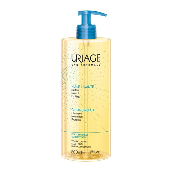 Uriage Eau Thermale, olejek pod prysznic, skóra wrażliwa, 500 ml