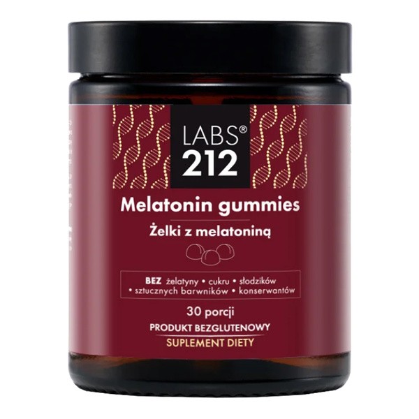 LABS212 Melatonin Gummies, żelki, 30 szt.