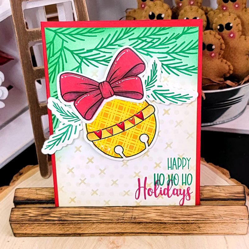 solids4jinglebell Clear Stamp Set