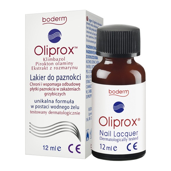 Oliprox, lakier przeciwgrzybiczy do paznokci, 12 ml