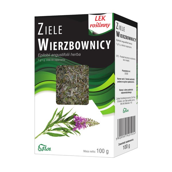 Ziele wierzbownicy, zioła do zaparzania, 100 g