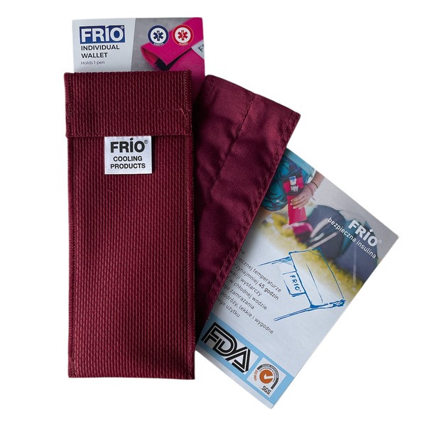 Frio, termiczne etui na pena, bordowe 1 szt.