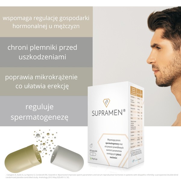 Supramen, kapsułki, 60 szt.