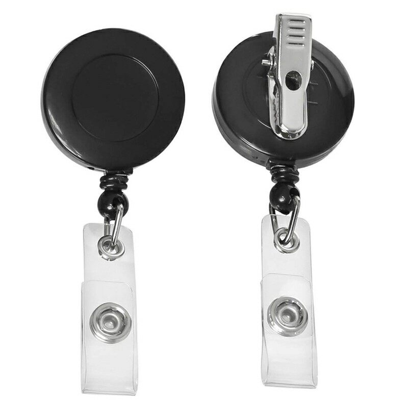 Retractable Name Badge Reel With  Rotation Alligator Clip