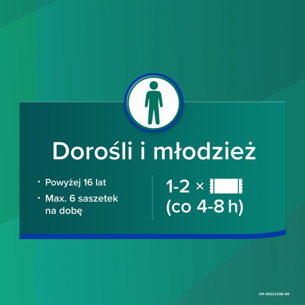 Aspirin Complex Zatoki, 500 mg + 30 mg, granulat w saszetkach, 10 szt.