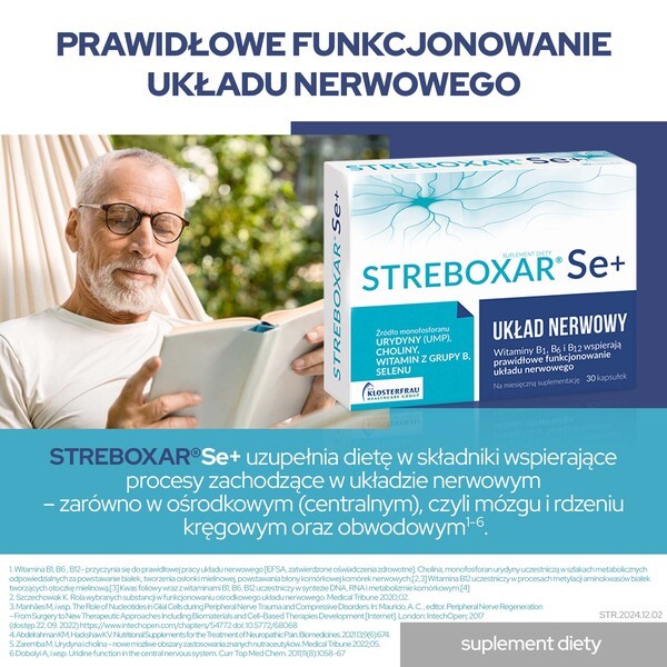Streboxar Se+, kapsułki, 30 szt.