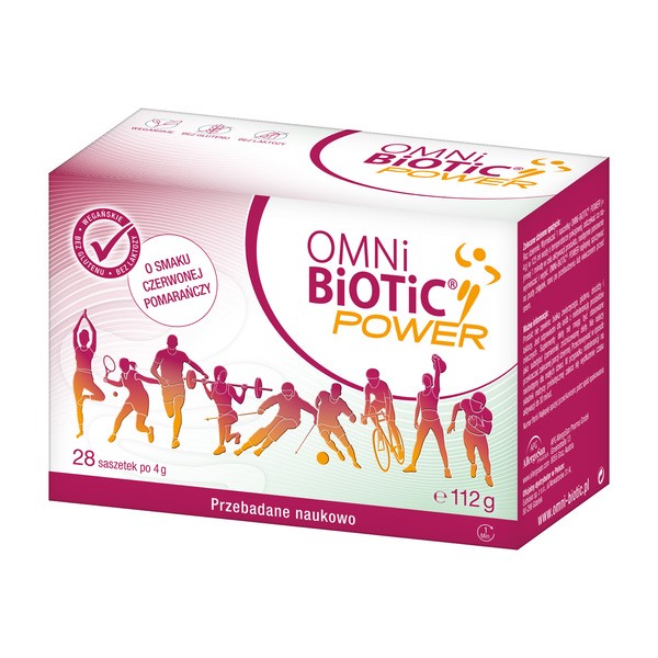 Omni Biotic Power, saszetki z proszkiem, 4 g x 28 szt.