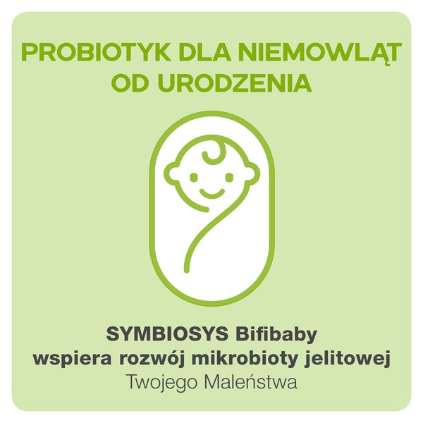 Symbiosys Bifibaby, krople, 8 ml