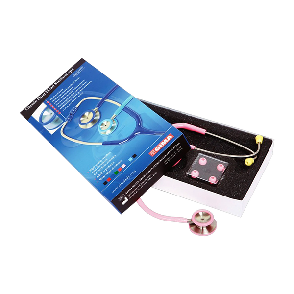 GIMA CLASSIC DUAL HEAD STETHO - Y royal blue Stetoskop internistyczny