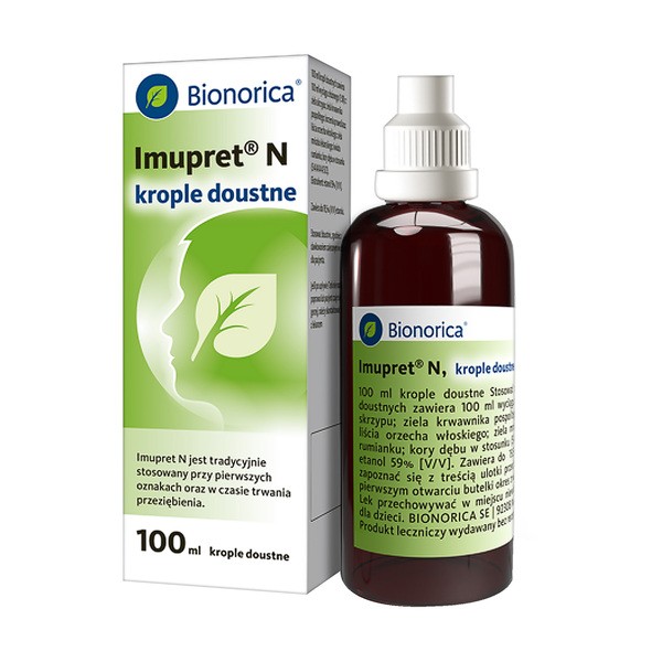 Imupret N, 1 ml/ml, krople doustne, 100 ml