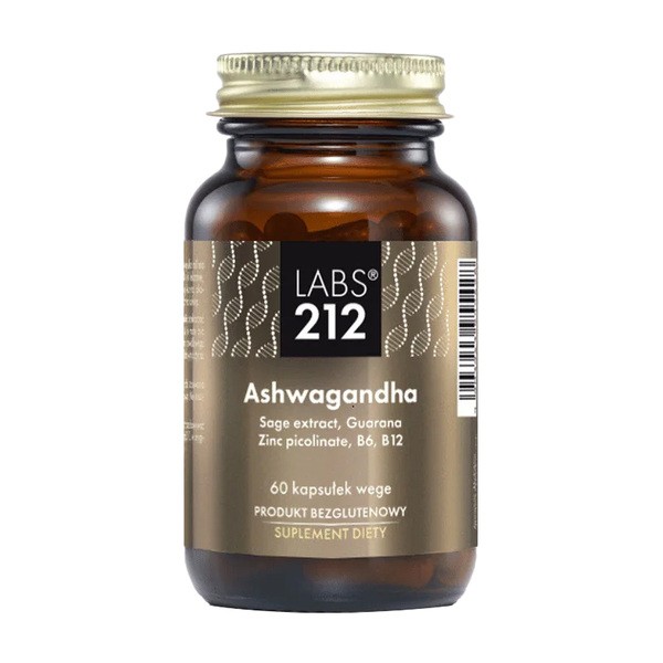 LABS212 Ashwagandha, kapsułki, 60 szt.