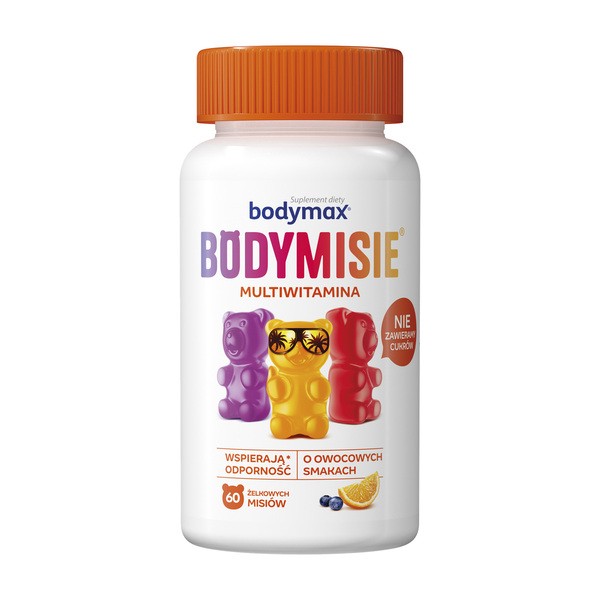 Bodymax Bodymisie, żelki, o smakach owocowych, 60 szt.