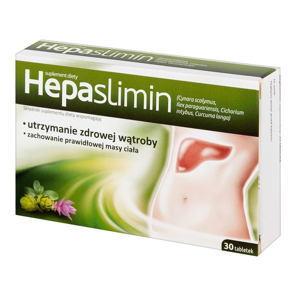 Hepaslimin, tabletki, 30 szt.