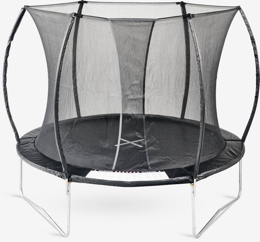 FALK FALK Ø250 trampolin med net, sort