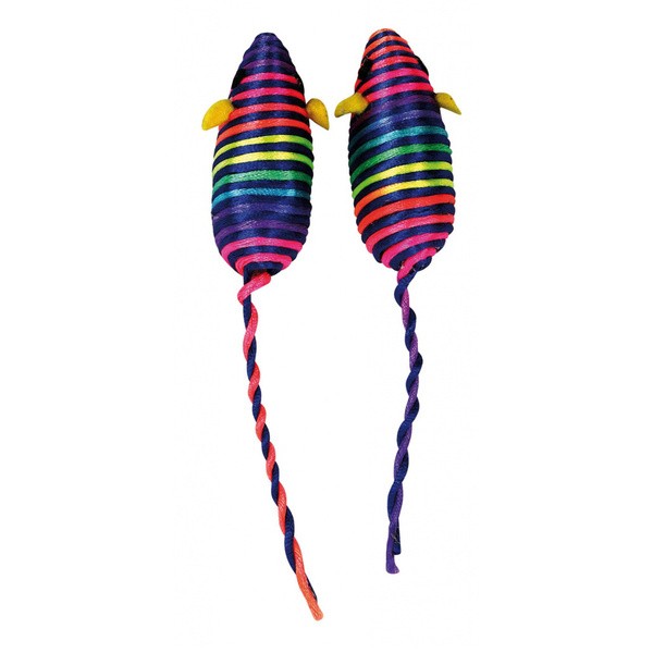 Pet Nova Cat, kolorowe myszki dla kota, 2 szt.