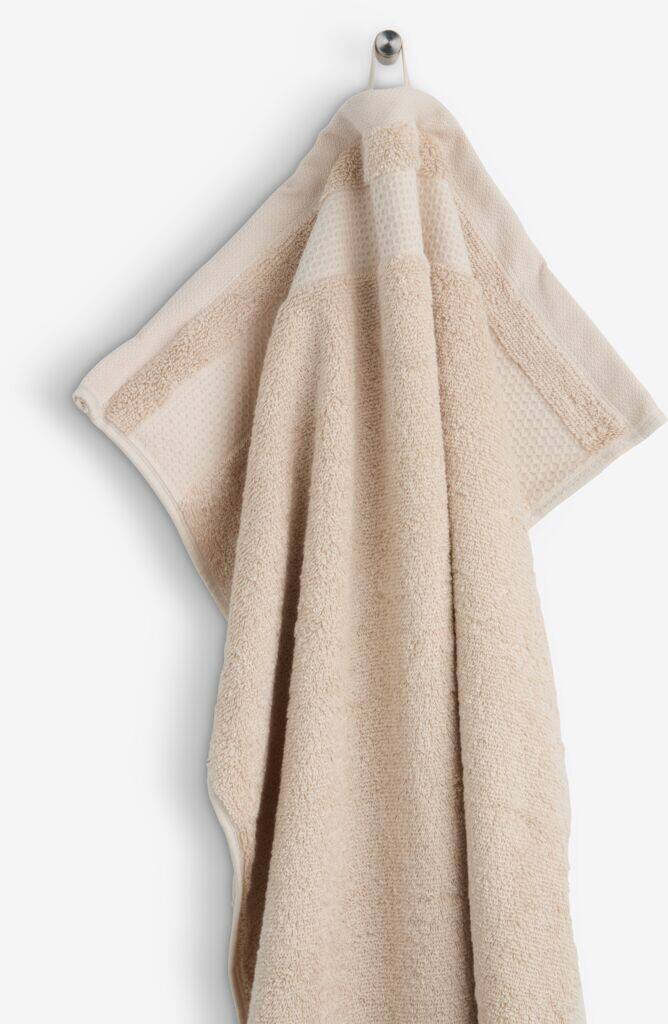 NORA guld badehåndklæde NORA 100x150cm sand