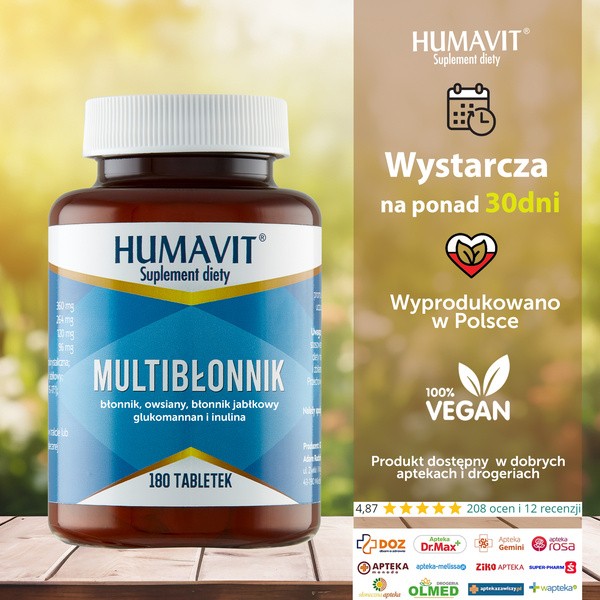 Humavit, Multibłonnik, tabletki, 180 szt.