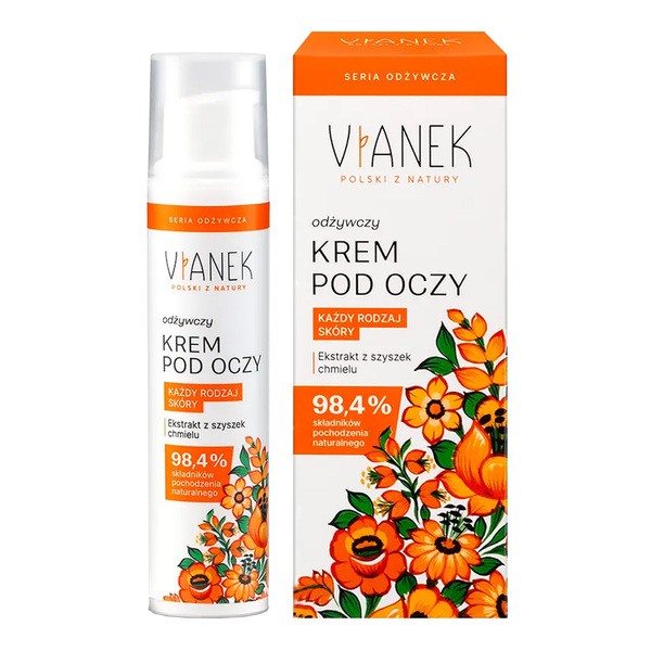 Vianek, odżywczy krem pod oczy, 15 ml