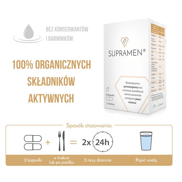 Supramen, kapsułki, 60 szt.