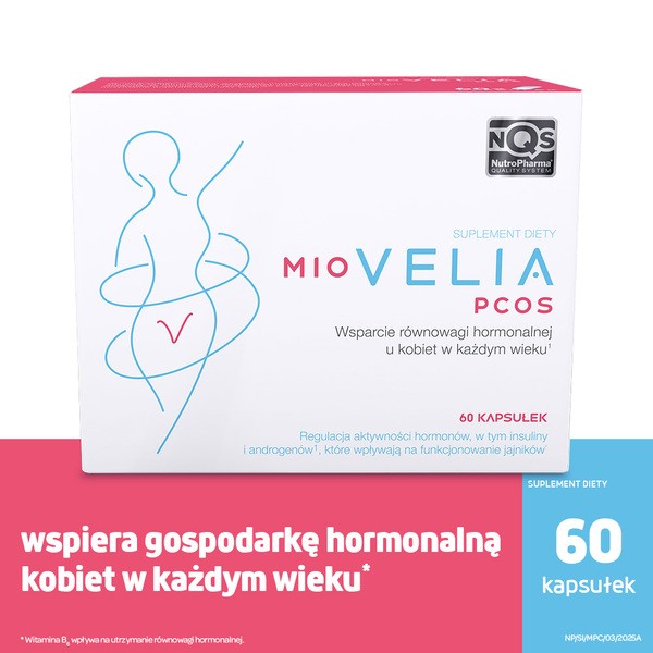 Miovelia PCOS, kapsułki, 60 szt.