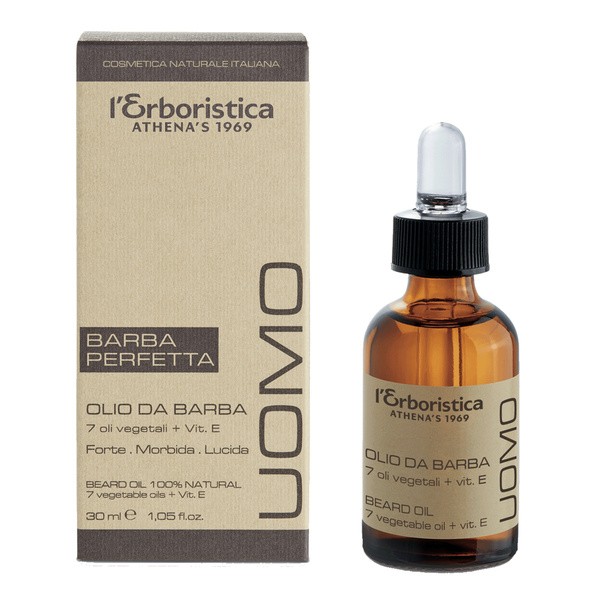 L'Erboristica Uomo, olejek do brody, 30 ml