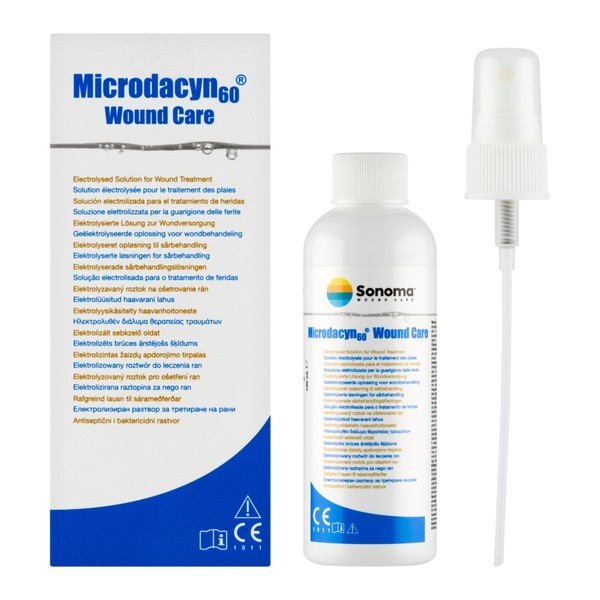 Microdacyn 60 Wound Care, roztwór do leczenia ran, 100 ml