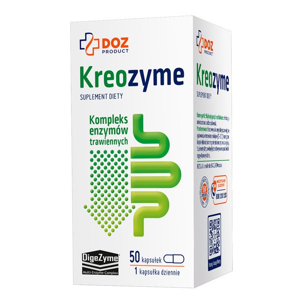 DOZ Product Kreozyme, kapsułki, 50 szt.