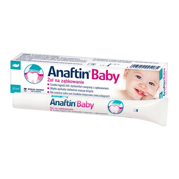Anaftin Baby, żel na ząbkowanie, 10 ml