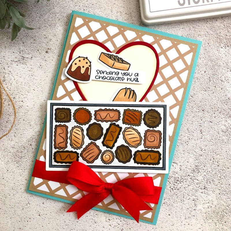 chocolates2stamp Clear Stamp Set