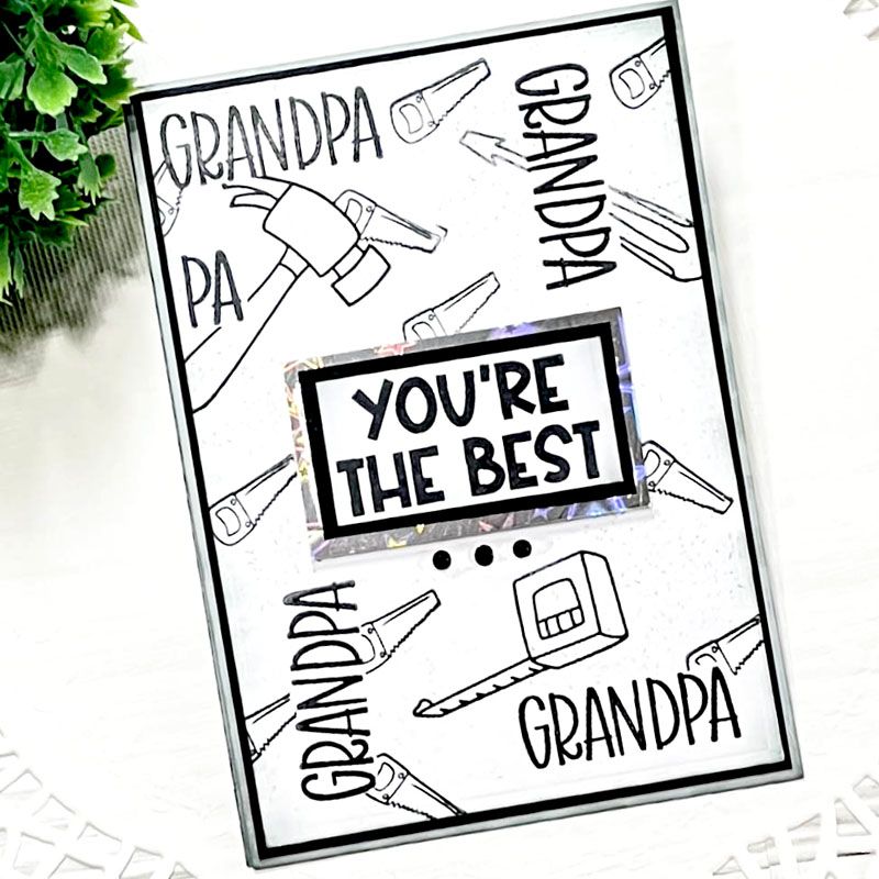 Terrific Tools Clear Stamps Set of 12