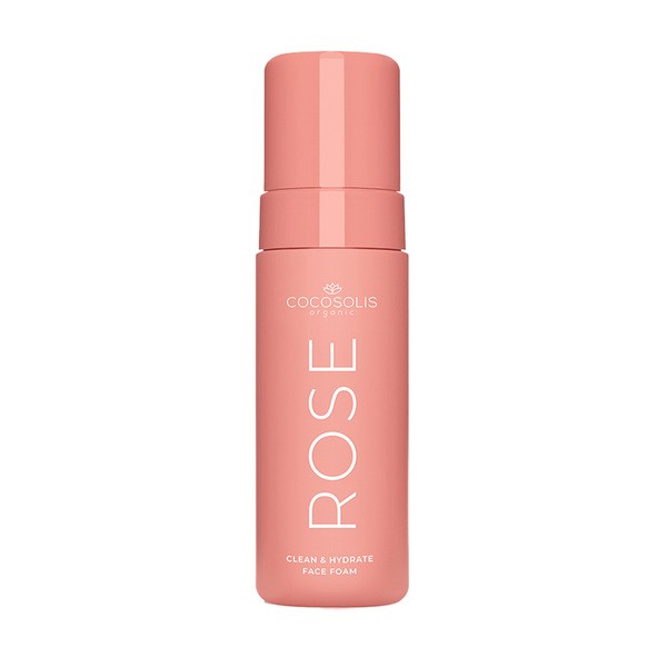 Zestaw Cocosolis Rose, różany olejek do oczyszczania twarzy, 50 ml + różana pianka do oczyszczania twarzy, 150 ml + łagodzący toner do twarzy z różą damasceńską, kaktusem i kokosem, 100 ml