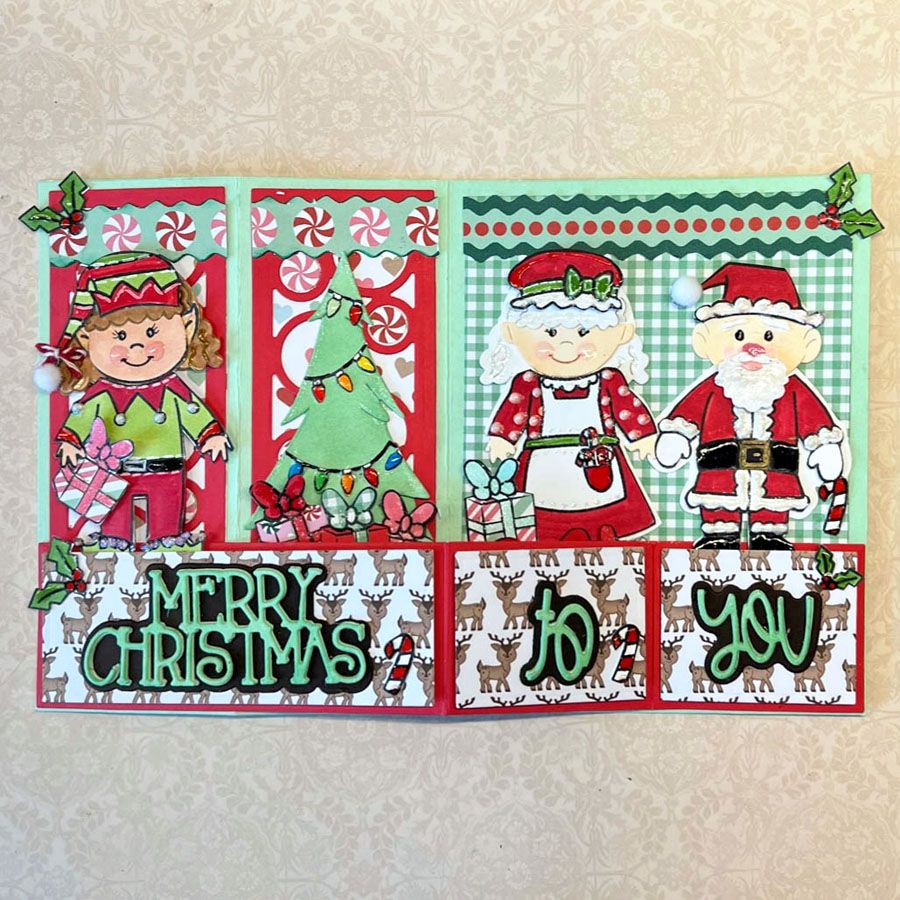 Little Peeps Christmas Clear Stamp Set