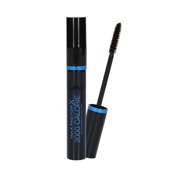 Max Factor 2000 Calorie Waterproof Volume Mascara, wodoodporny tusz do rzęs, black brown, 9 ml