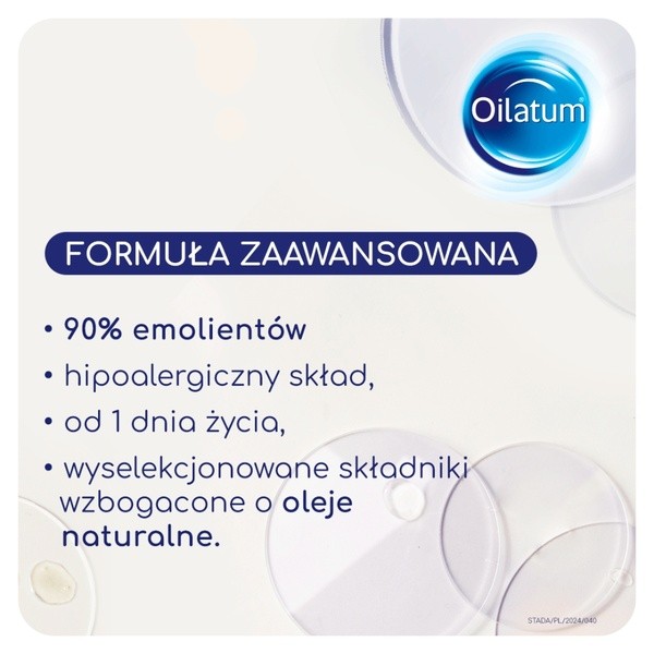 Oilatum Formuła Zaawansowana, emulsja do kąpieli, 400 ml