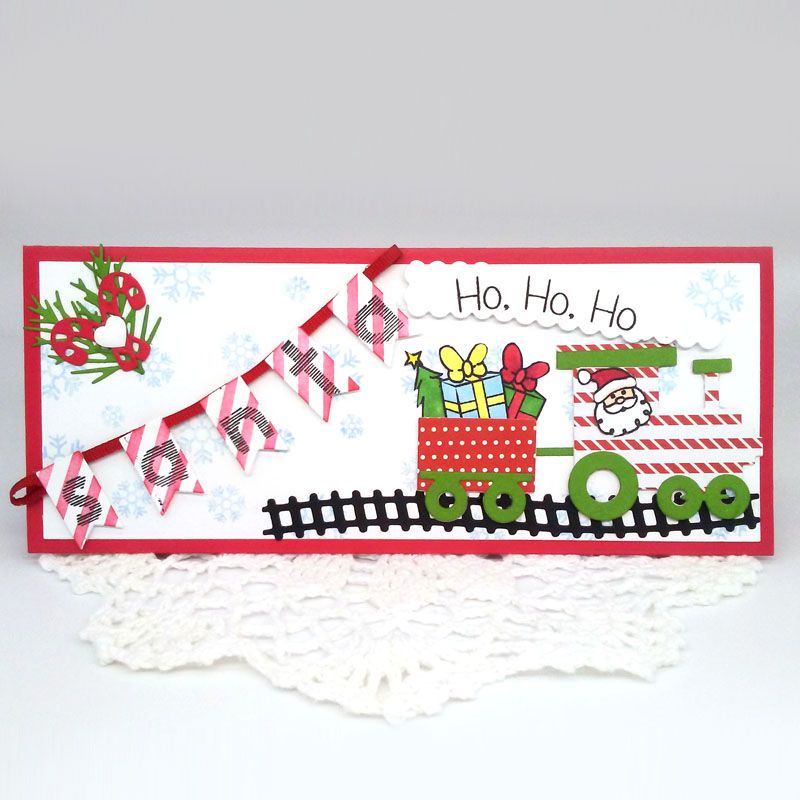 Stripy Alphabet Double Clear Stamp Set