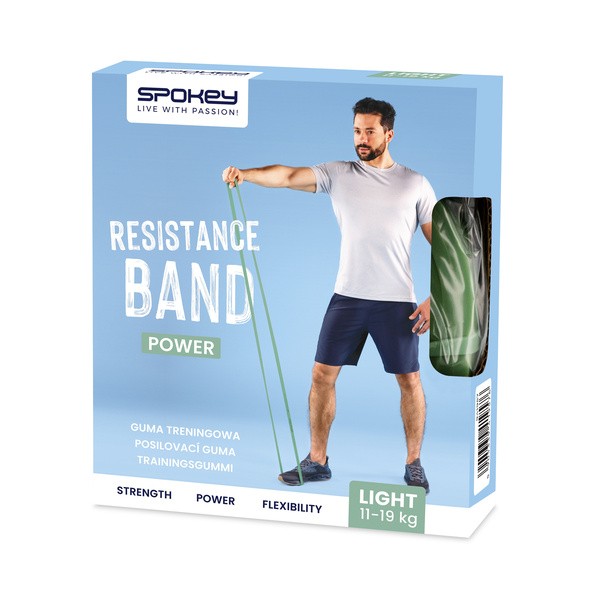 Spokey POWER, guma treningowa, light 11-19 kg, 1 szt.