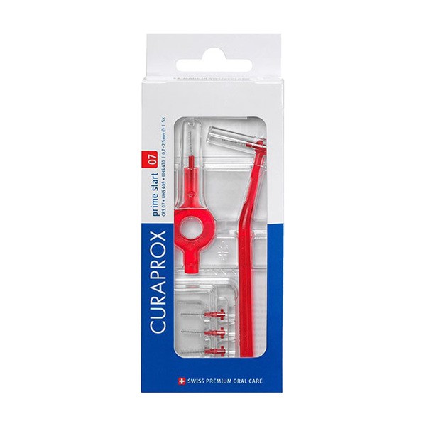 Curaprox Prime Start 07, zestaw szczoteczek międzyzębowych, 1 zestaw
