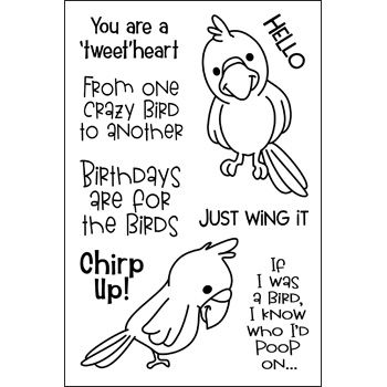 morebirds2stamp Clear Stamp Set of 9