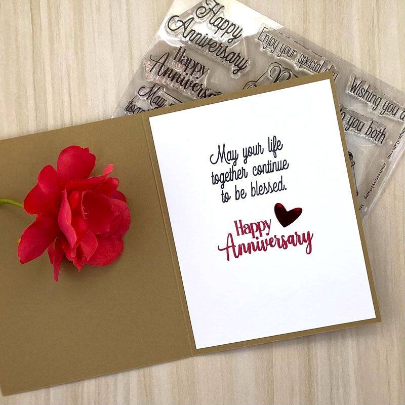 anniversary2stamp Clear Stamp Set