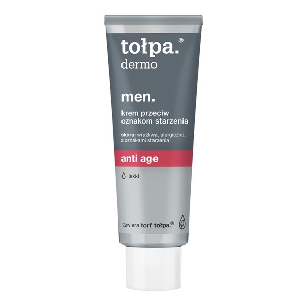 Tołpa dermo men., anti age, krem przeciw oznakom starzenia, 40 ml