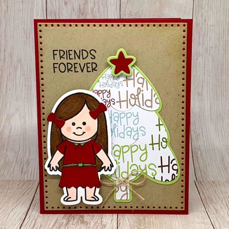 Little Peeps Kirstin Clear Stamp Set