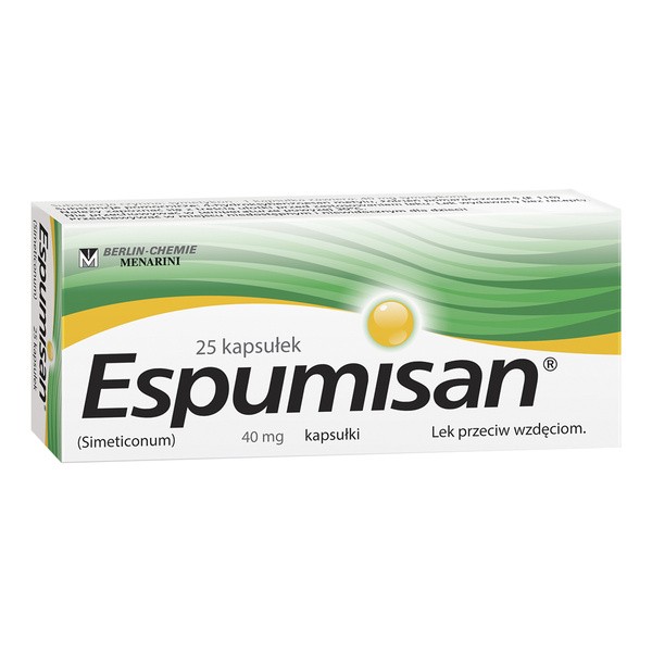 Espumisan, 40 mg, kapsułki, 25 szt.