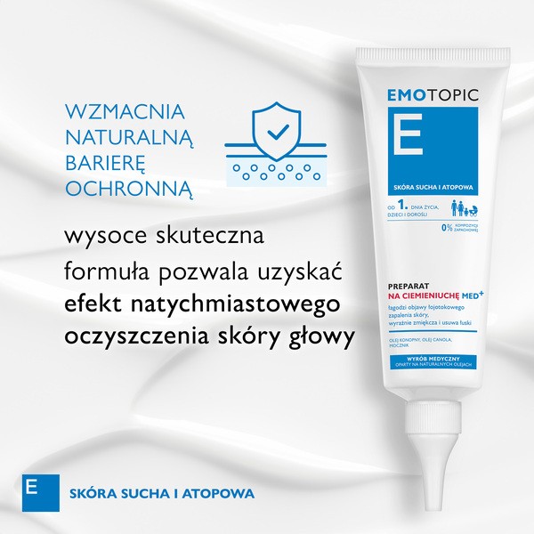 Emotopic Med+, preparat na ciemieniuchę, 75 ml