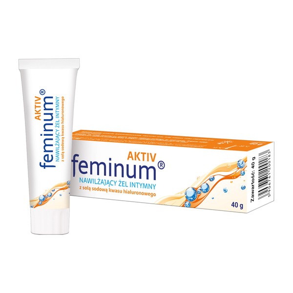 Feminum Activ, nawilżający żel intymny dla kobiet, 40 g