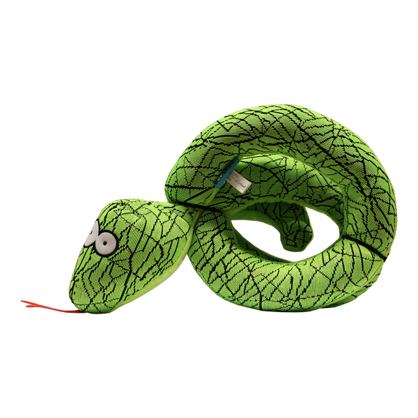 Coockoo Reggie Wąż, zabawka dla psa, zielona, 1 szt.