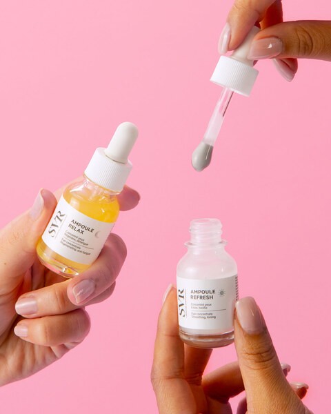 SVR Ampoule Refresh, skoncentrowane serum pod oczy na dzień o działaniu wygładzającym i wzmacniającym, 15 ml