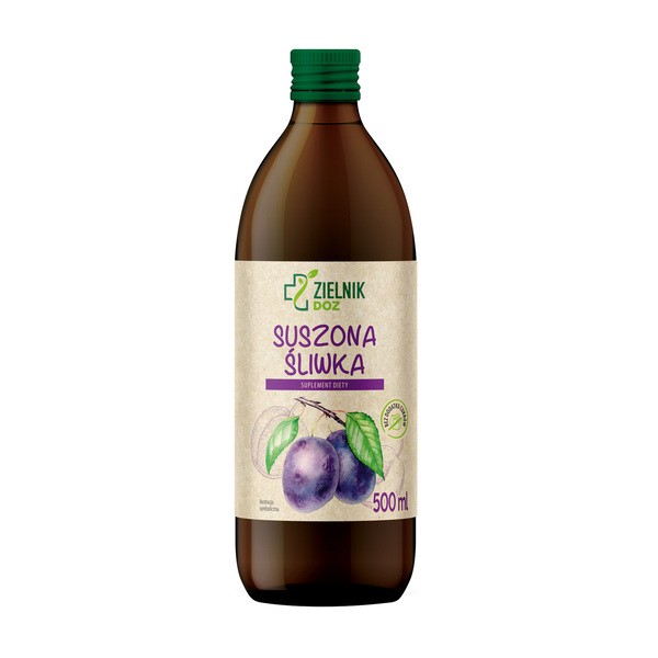 DOZ Zielnik Suszona Śliwka, płyn, 500 ml