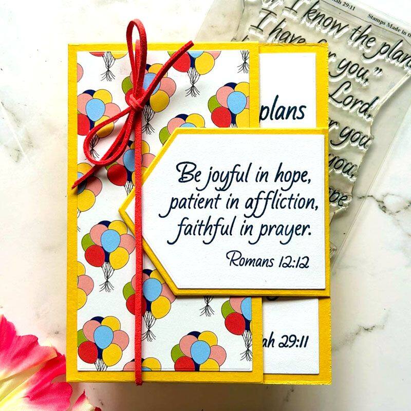 Jeremiah 29:11 Clear Stamp Set