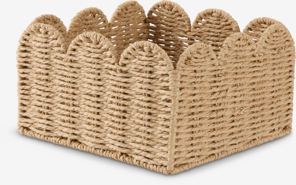 GINGER kurv GINGER H24xD24xH14cm naturlig